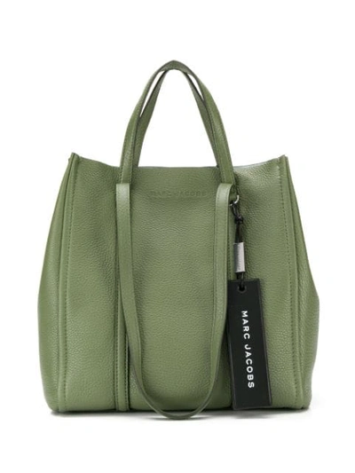 Shop Marc Jacobs The Tag Tote In Green