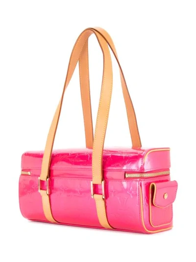 Pre-owned Louis Vuitton Vernis Sullivan Shoulder Bag In Pink