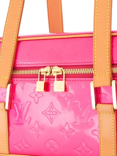 Pre-owned Louis Vuitton Vernis Sullivan Shoulder Bag In Pink