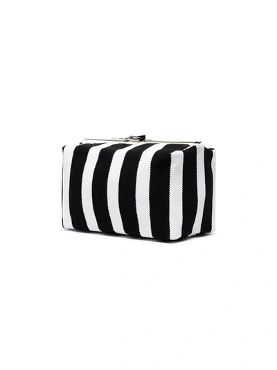 Shop Proenza Schouler Asymmetrical Frame Clutch In Black