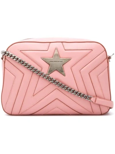 Shop Stella Mccartney Stella Star Shoulder Bag - Pink