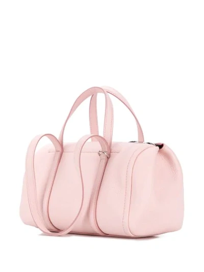 Shop Marc Jacobs The Tag Bauletto Bag In Pink