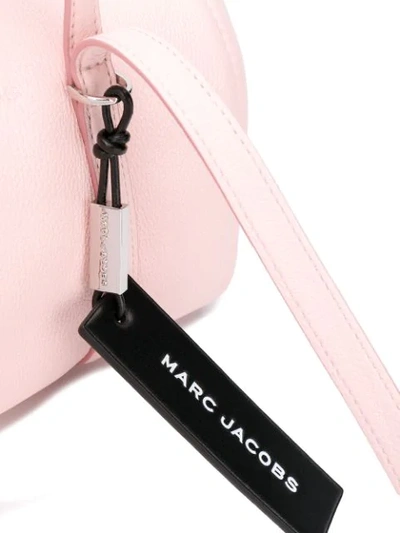 Shop Marc Jacobs The Tag Bauletto Bag In Pink