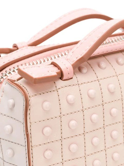 Shop Tod's Textured Mini Bag In Pink