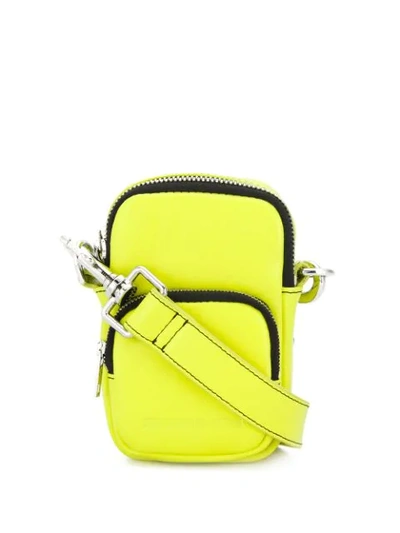 Shop Mcq By Alexander Mcqueen Convertible Belt Bag In Yellow