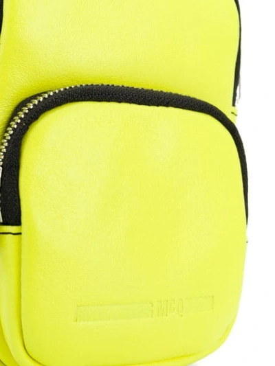 Shop Mcq By Alexander Mcqueen Convertible Belt Bag In Yellow