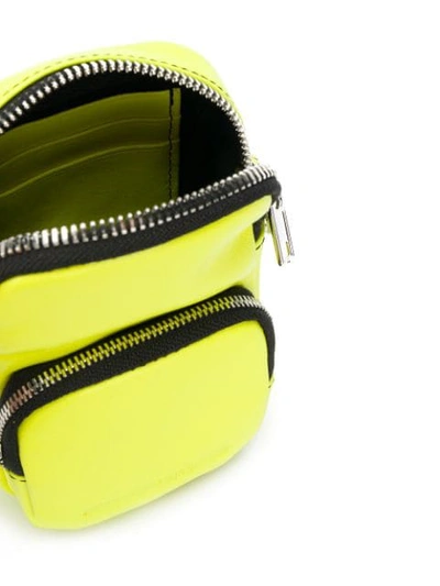 Shop Mcq By Alexander Mcqueen Convertible Belt Bag In Yellow