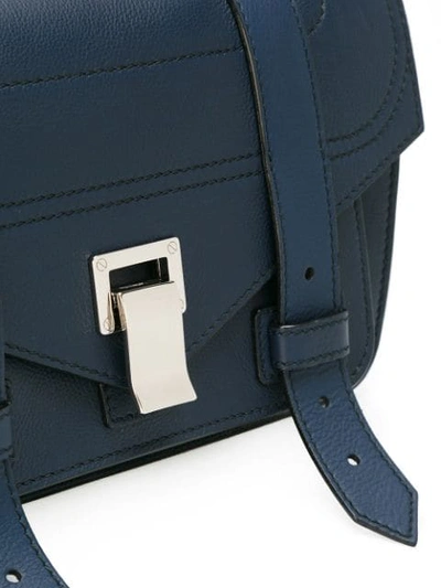 Shop Proenza Schouler Ps1+ Tiny Crossbody Bag In Blue