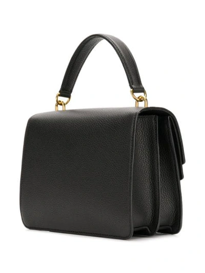 Shop Mulberry Ring Detail Tote - Black