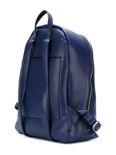 Shop Calvin Klein 205w39nyc Calvin Klein Minimalist Backpack - Blue