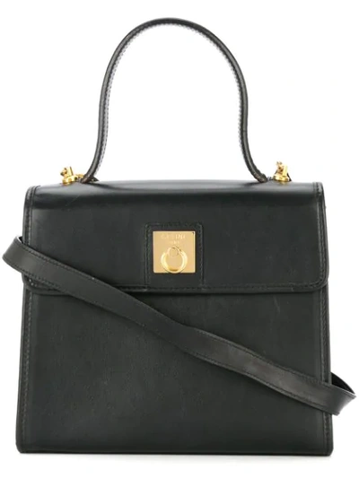 Shop Celine Céline Vintage  Logos 2way Hand Bag - Black