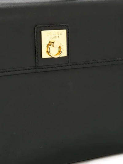 Shop Celine Céline Vintage  Logos 2way Hand Bag - Black