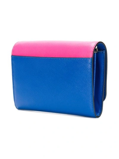 Shop Marc Jacobs Snapshot Chain Wallet In Pink