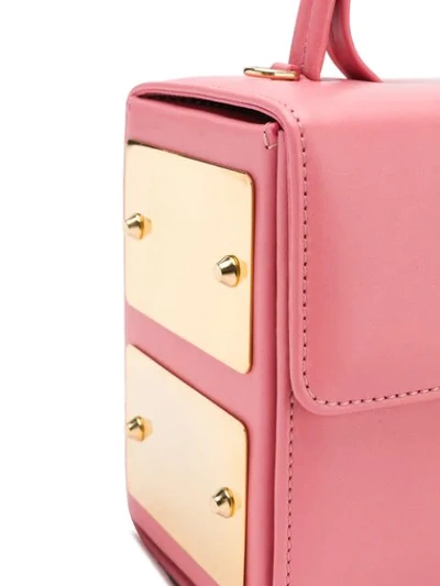 ÂME MOI SANTANA SMALL BOX TOTE - 粉色