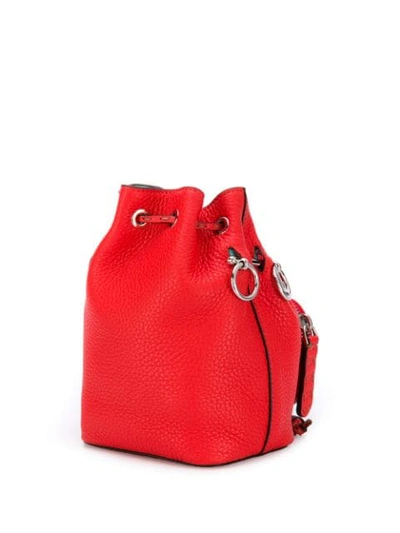 Shop Fendi Mon Tresor Mini Bag In Red