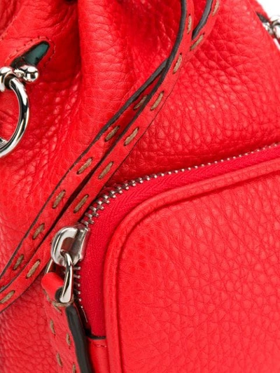 Shop Fendi Mon Tresor Mini Bag In Red