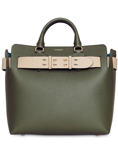 Shop Burberry Medium Belt Bag - Green