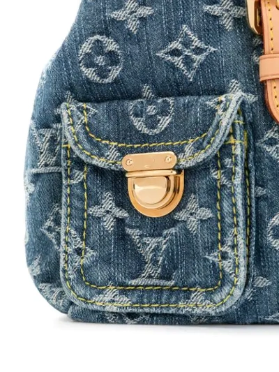 Pre-owned Louis Vuitton Sac A Dos Pm Backpack In Blue
