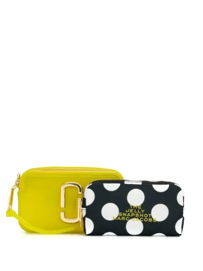 Shop Marc Jacobs The Jelly Snapshot Bag In Yellow