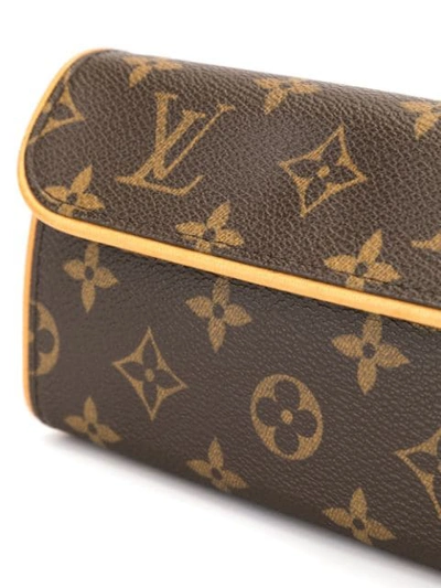 Pre-owned Louis Vuitton  Pochette Florentine Bum Bag In Brown