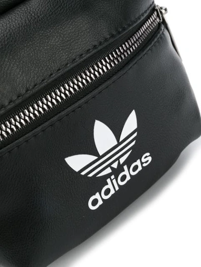 Shop Adidas Originals Contrast Logo Backpack In Black