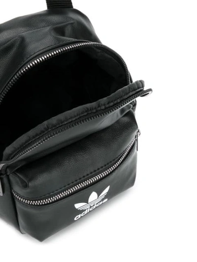 Shop Adidas Originals Contrast Logo Backpack In Black