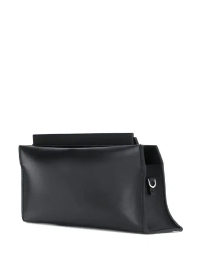 AESTHER EKME SLOPE CLUTCH BAG - 黑色