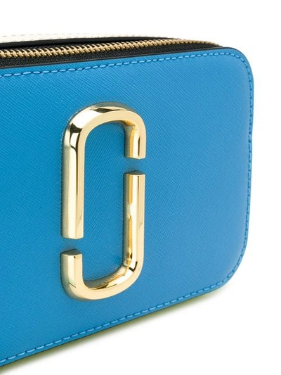 Shop Marc Jacobs The Snapshot Camera Bag In Blue