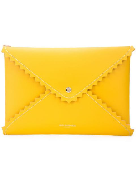 yellow envelope bag