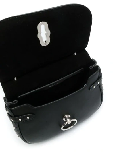 Shop Mulberry Small Amberley Satchel In A100 Black