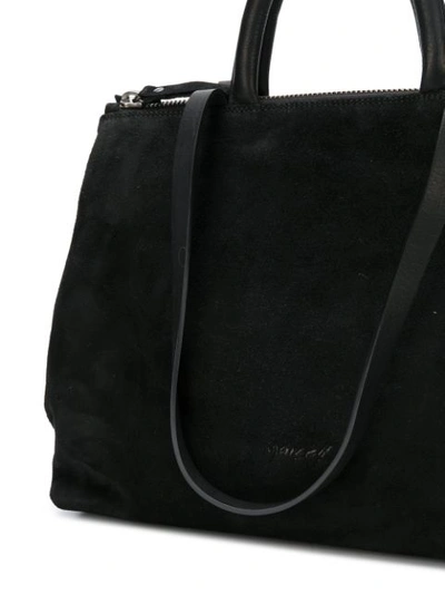 Shop Marsèll Top Zipped Tote Bag In Black