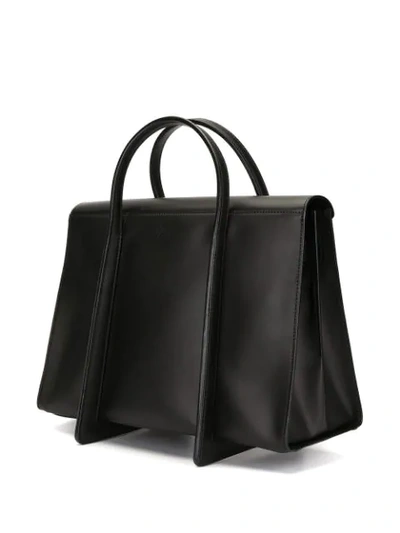 Shop Discord Yohji Yamamoto Aerial Tote In Black