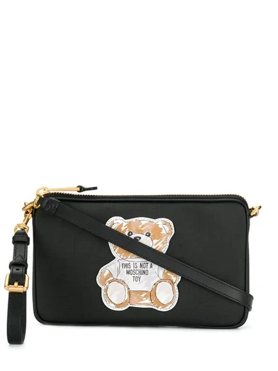 MOSCHINO MOSCHINO - WOMAN - MINI SHOULDER BAG - 黑色