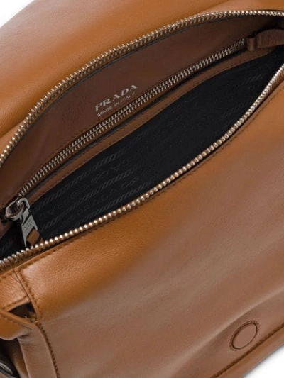 Shop Prada Concept Shoulder Bag - Brown