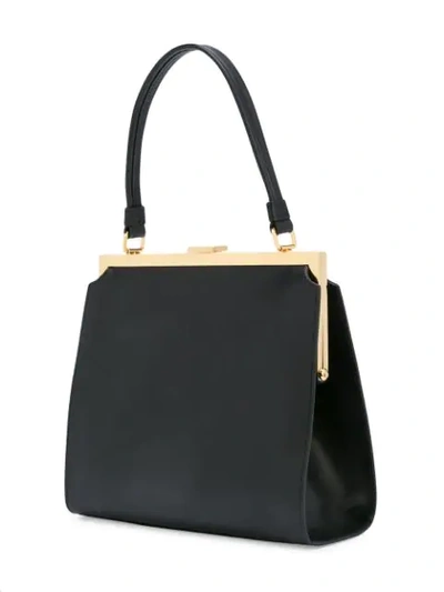 Shop Mansur Gavriel Elegant Bag In Black