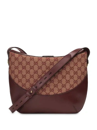 GUCCI ARLI GG中号单肩包 - 红色