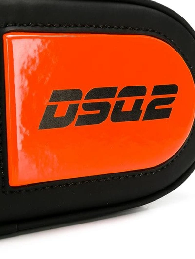 Shop Dsquared2 Logo Belt Bag In Black