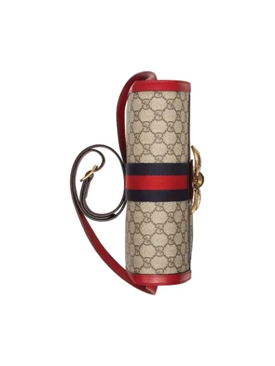 Shop Gucci Queen Margaret Gg Supreme Medium Shoulder Bag In 8540 Beige