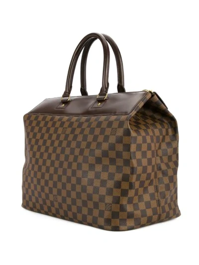 Shop Pre-owned Louis Vuitton Greenwich Pm Tote - Brown