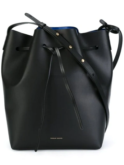 Shop Gucci Bucket Bag In Black