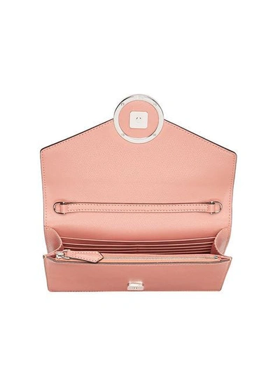 Shop Fendi Wallet On Chain Mini Bag In Pink
