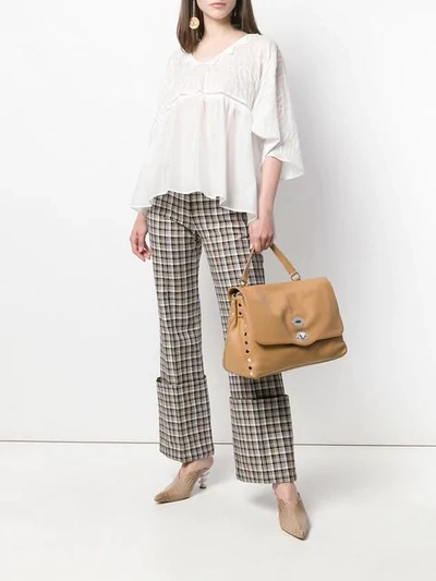 Shop Zanellato Postina Tote In Neutrals