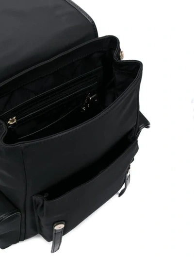Shop Michael Michael Kors Studded Detail Backpack In Black