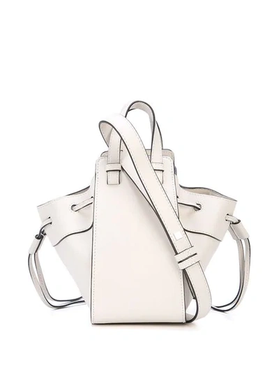 Shop Loewe Hammock Mini Bag In White