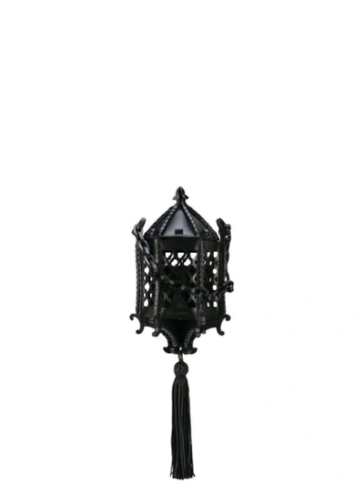 Shop Oscar De La Renta 'lantern' Handtasche In Black