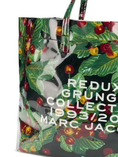Shop Marc Jacobs Redux Grunge Fruit Tote In Green