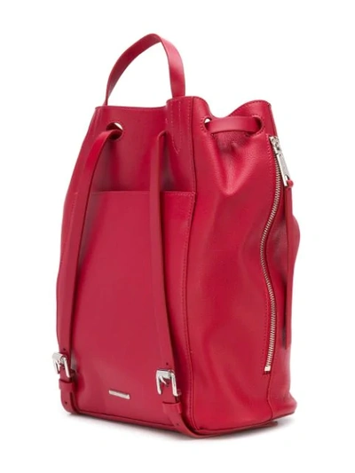 Shop Rebecca Minkoff Bucket Backpack - Red