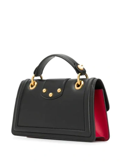 Shop Dolce & Gabbana Logo Tote Bags In Black