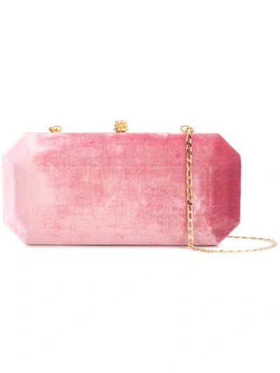 Shop Tyler Ellis Perry Large Clutch Bag In Pink