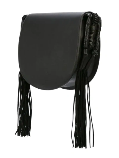 Shop Altuzarra Woven Strap Bag In Black